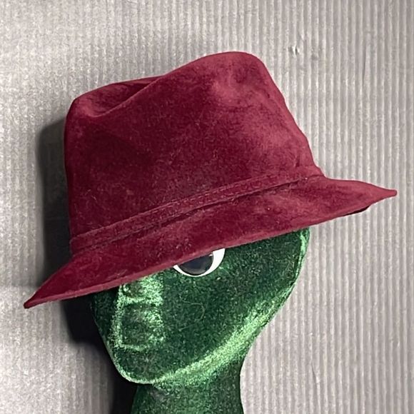 Vintage 70d Oxblood Felt Resistol Fedora - Picture 8 of 13